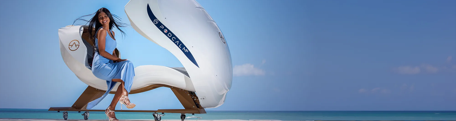 Capsule de relaxation expérientielle immersive Podcalm