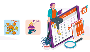 Calendrier Digital de la Semaine de la QVCT